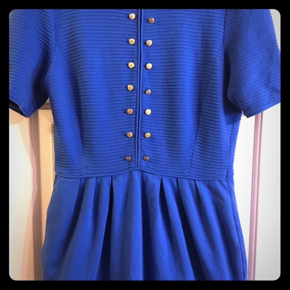 Royal blue 60’s dress
